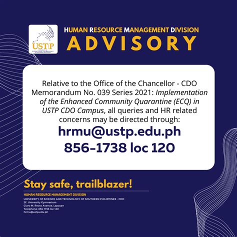 ustp hris|USTP Human Resource Management Office.
